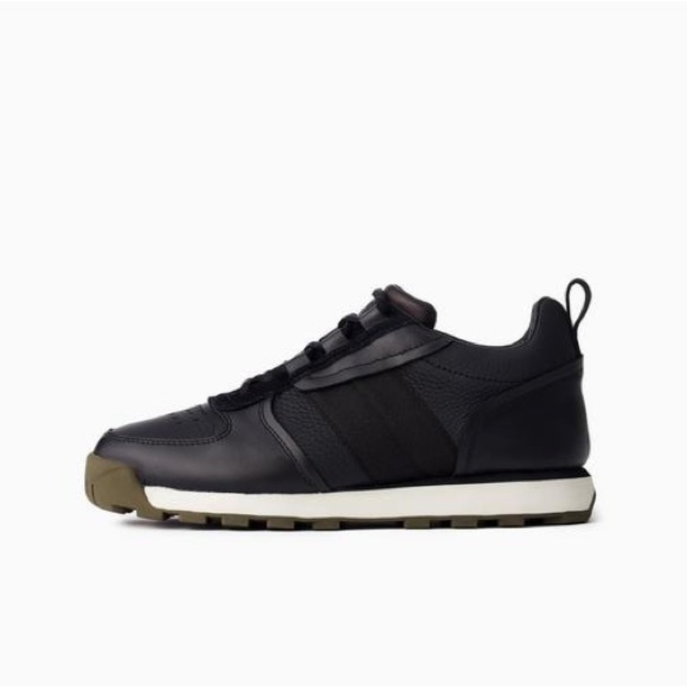 (AN-58) Rag & Bone MENS Retro Hiker Shoes in Black leather